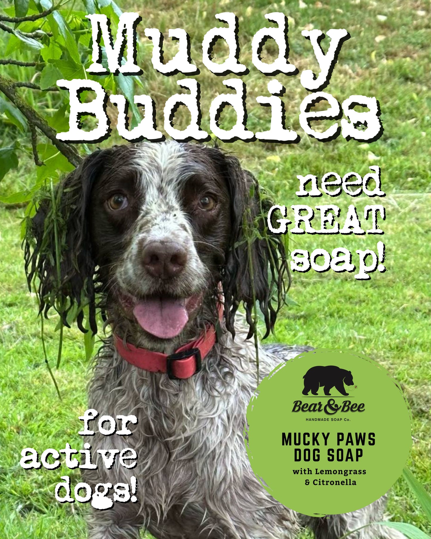 Mucky Paws Dog Soap