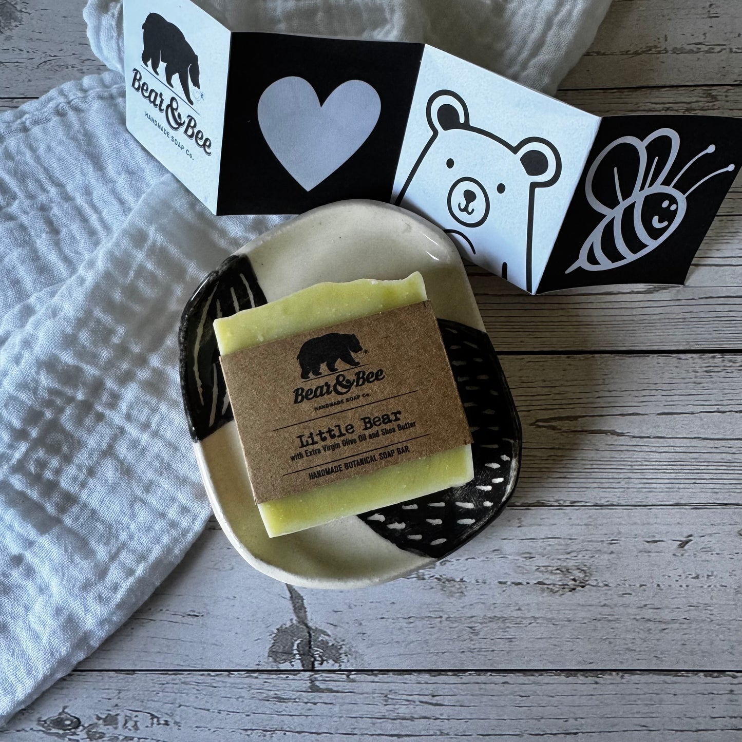 Little Bear Ceramic Soap Dish