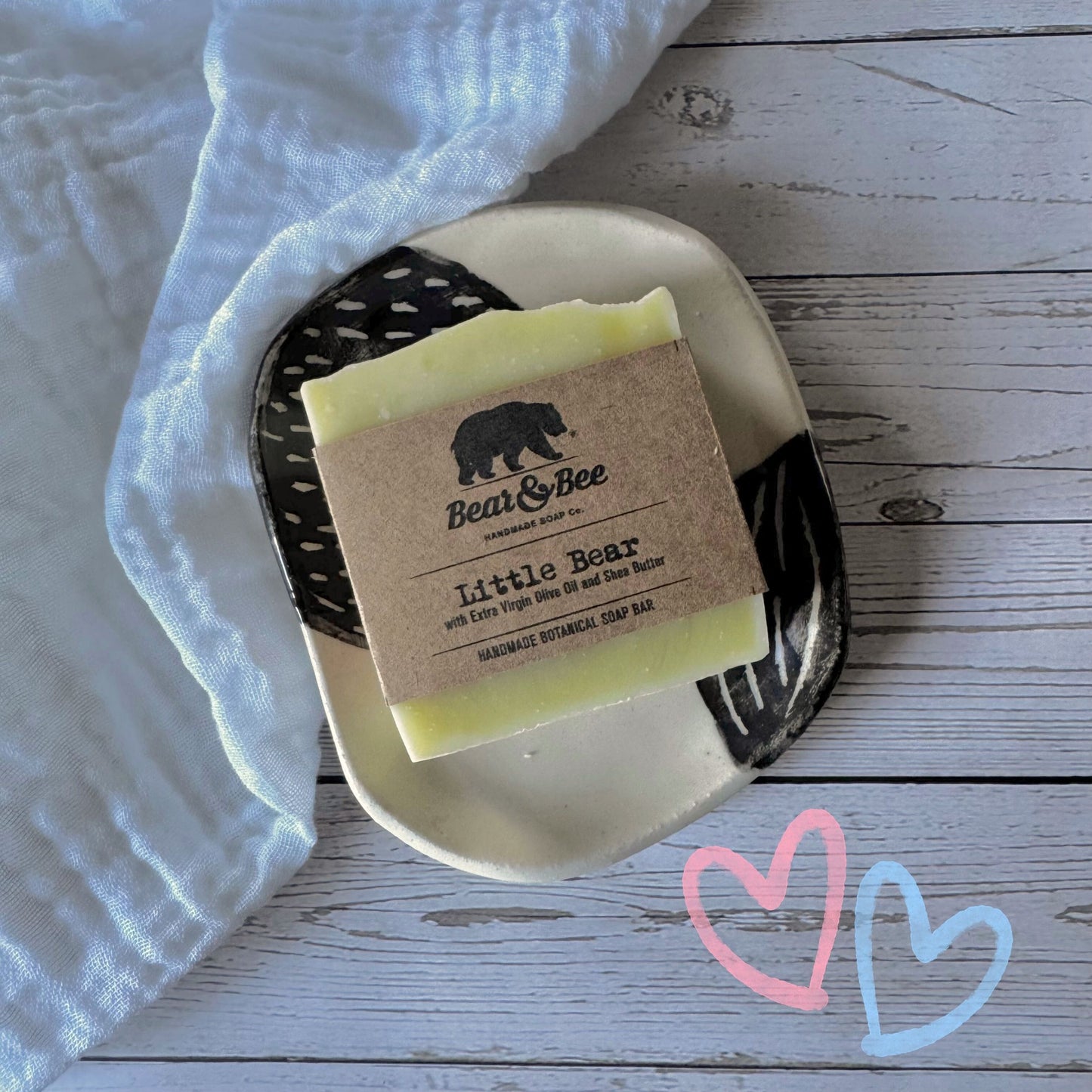 Little Bear Ceramic Soap Dish