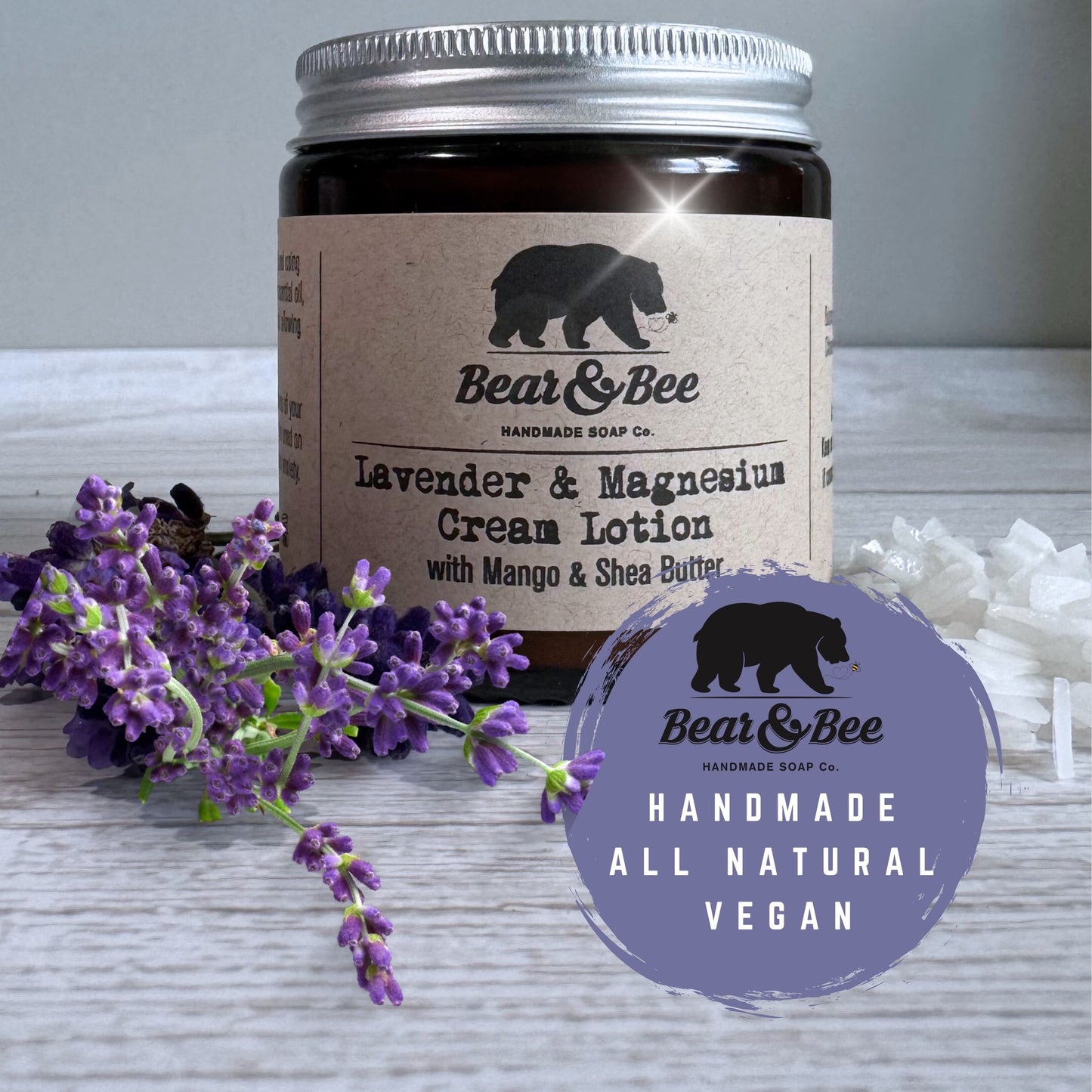 Lavender & Magnesium Cream Lotion