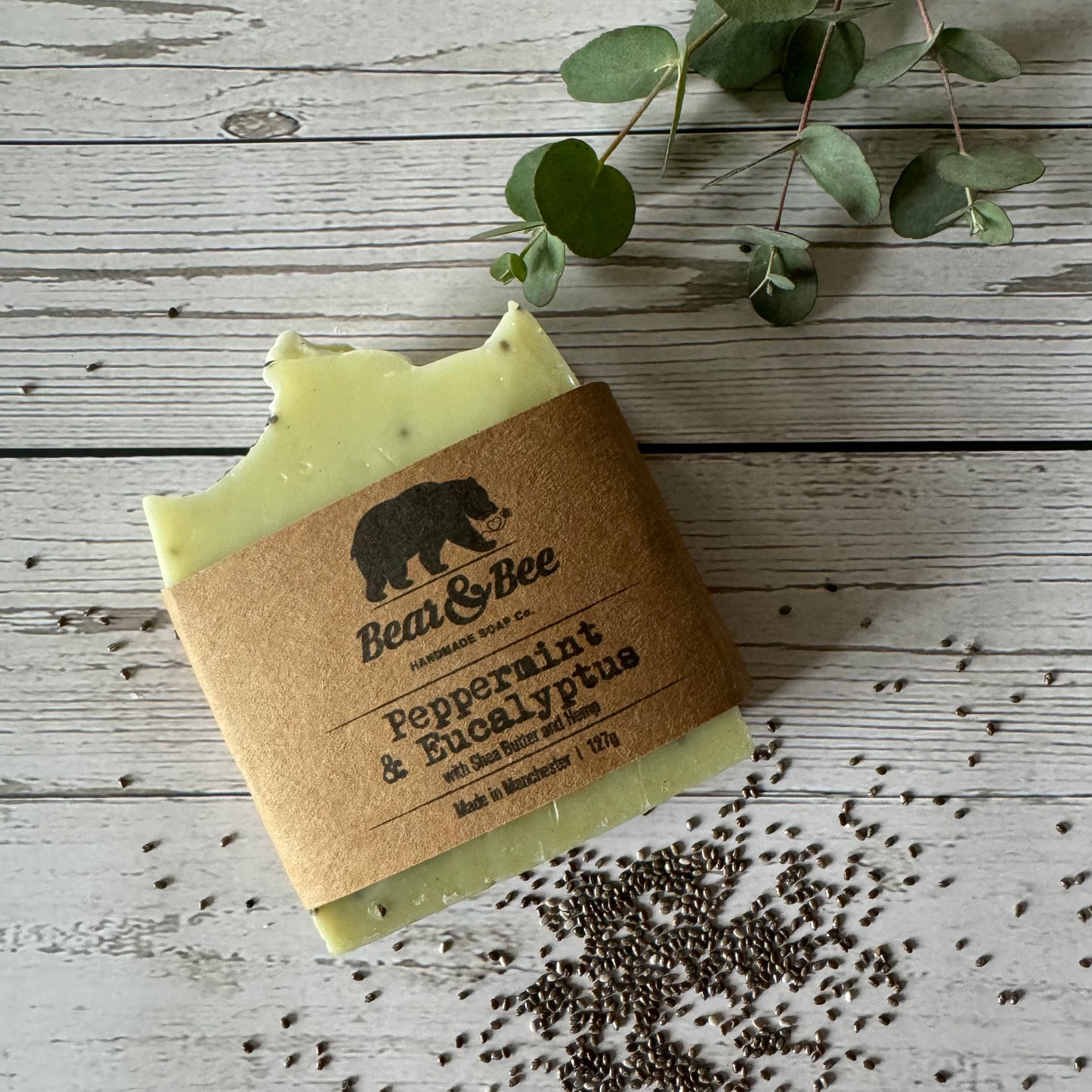 Peppermint & Eucalyptus - Botanical Soap Bar