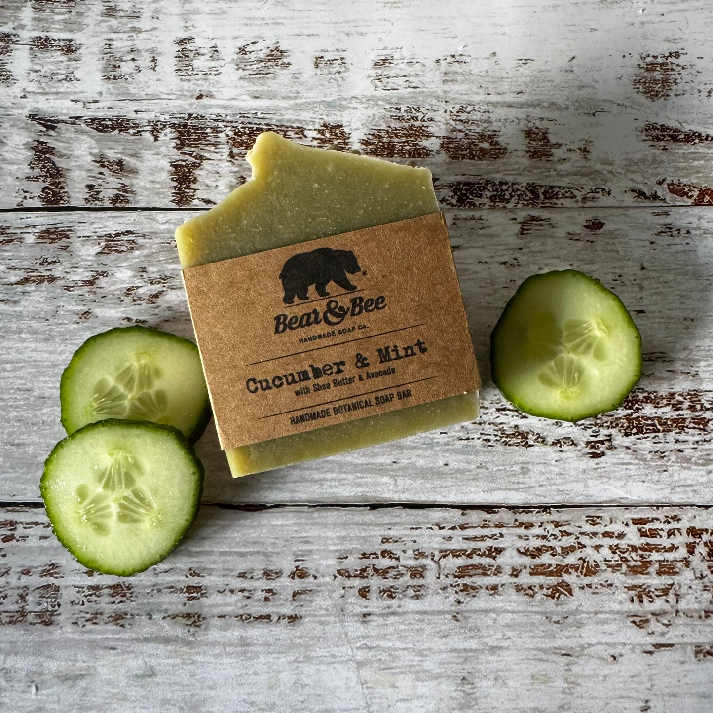 Cucumber & Mint - Botanical Soap Bar