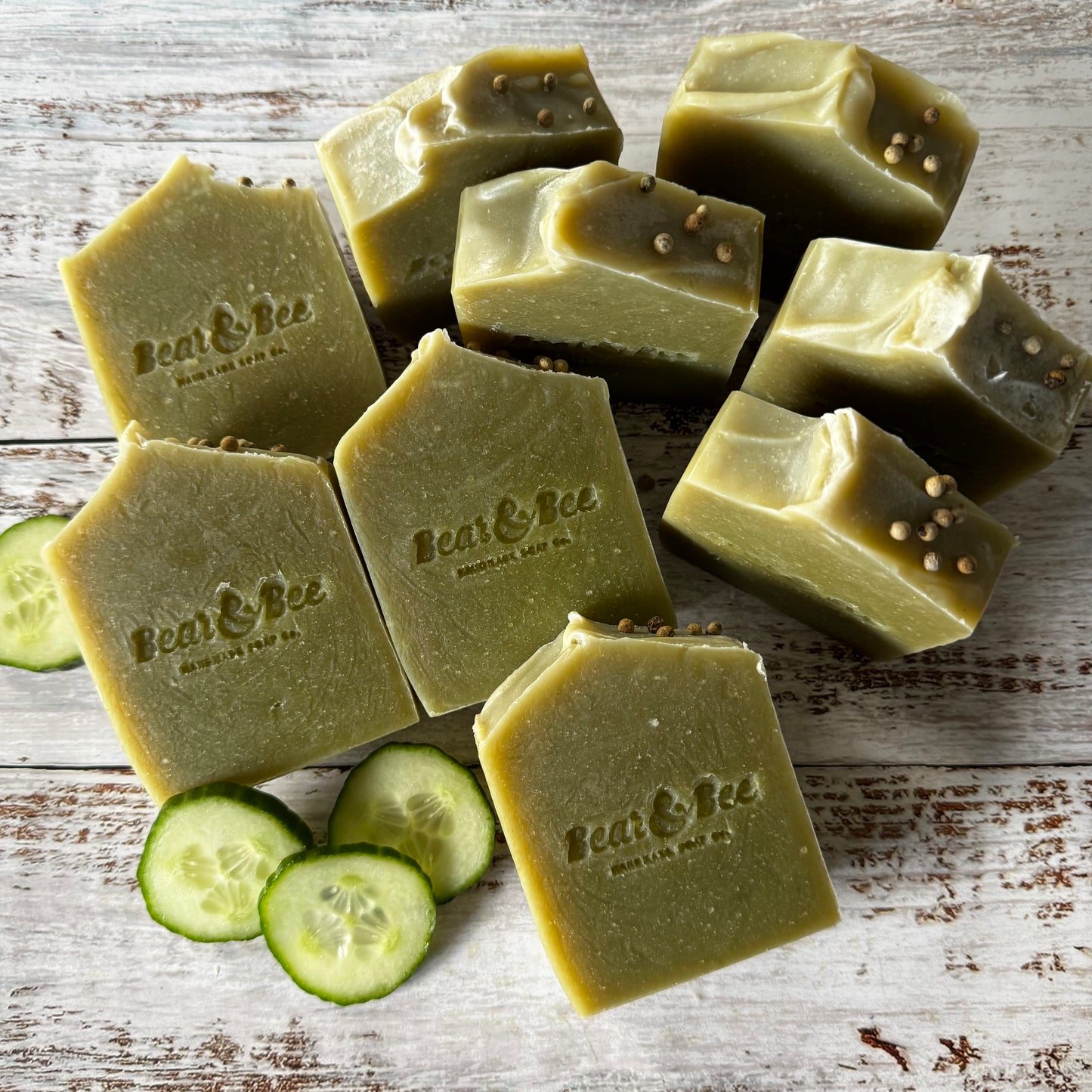 Cucumber & Mint - Botanical Soap Bar