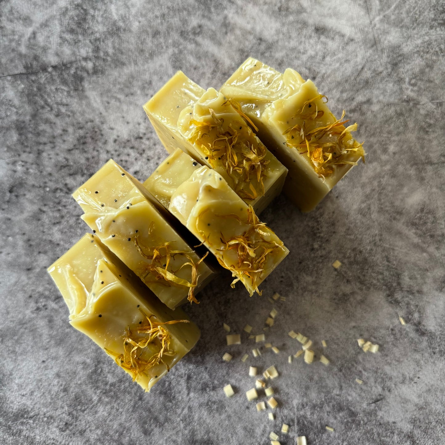 Lemongrass & Poppy Seed - Botanical Soap Bar