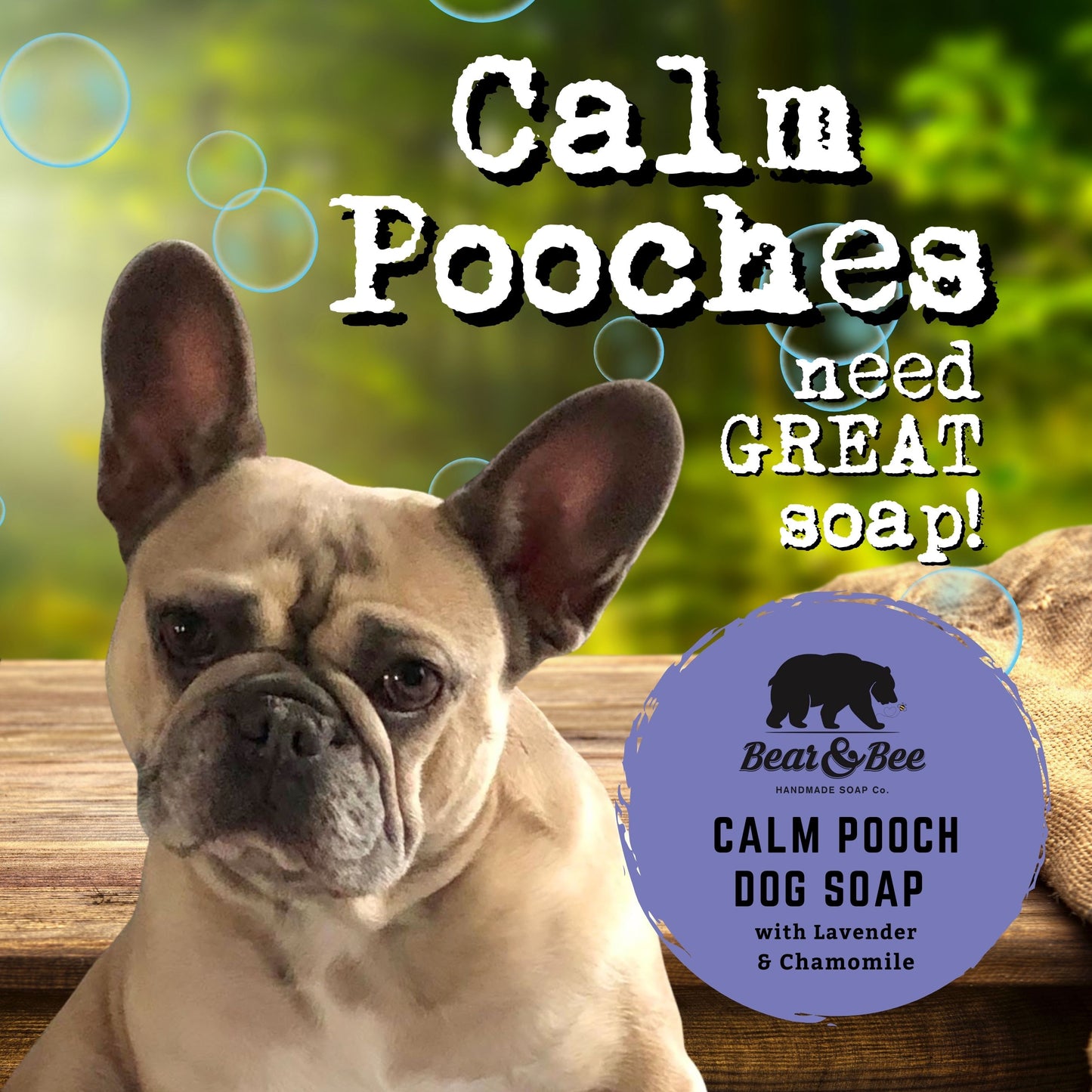 Calm Pooch Dog Soap