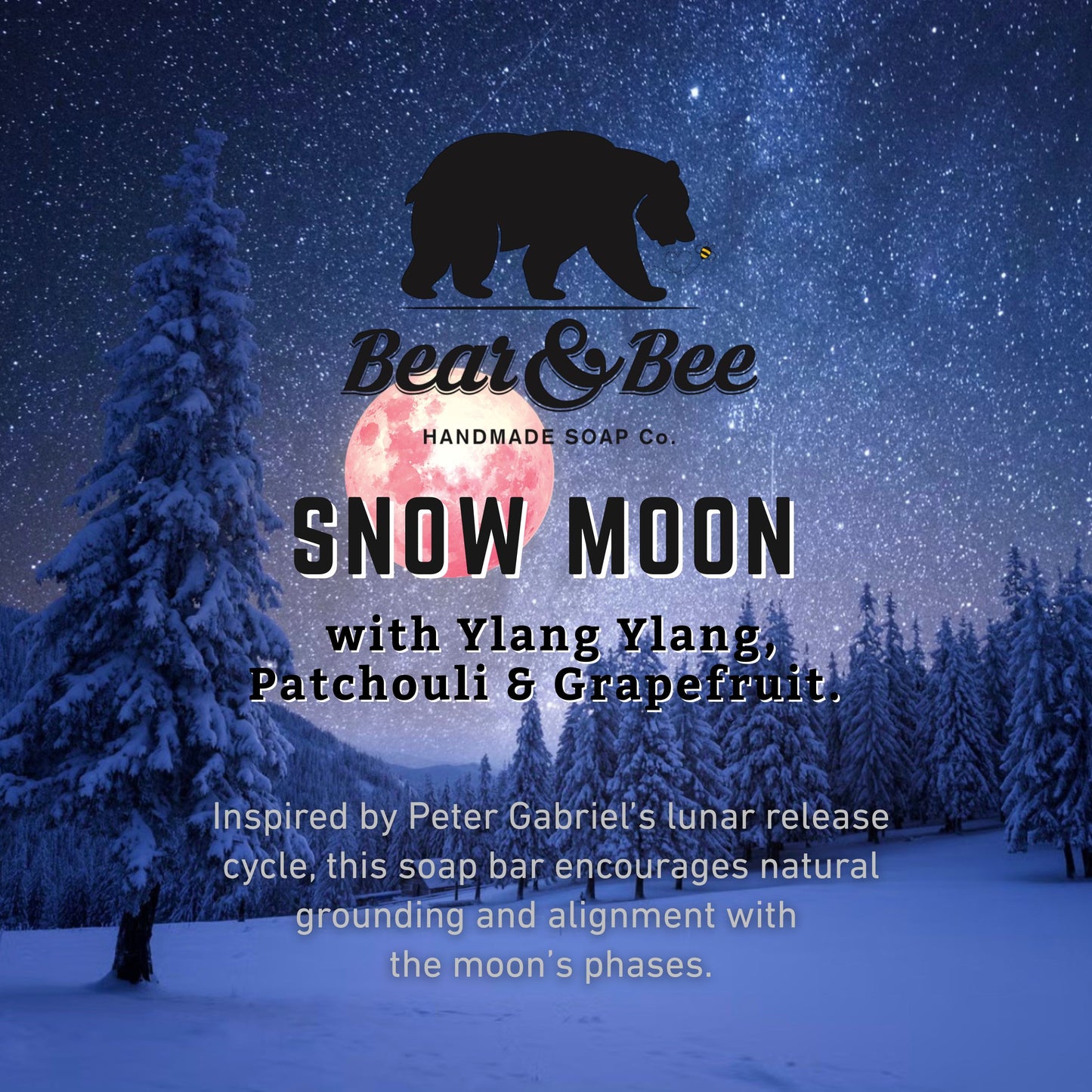 Snow Moon - Botanical Soap Bar