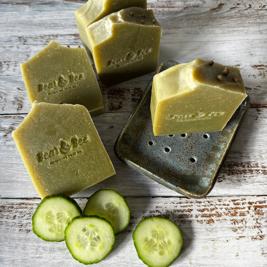 Cucumber & Mint - Botanical Soap Bar