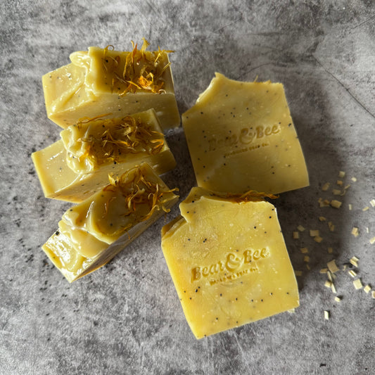 Lemongrass & Poppy Seed - Botanical Soap Bar