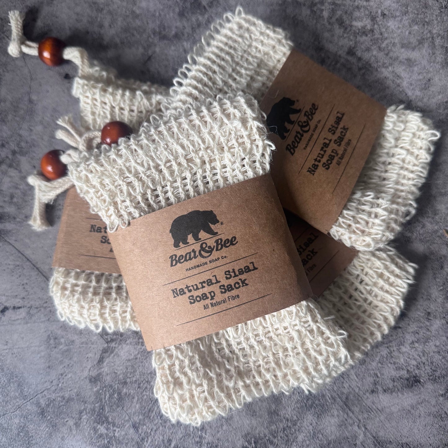Natural Sisal Soap Sack