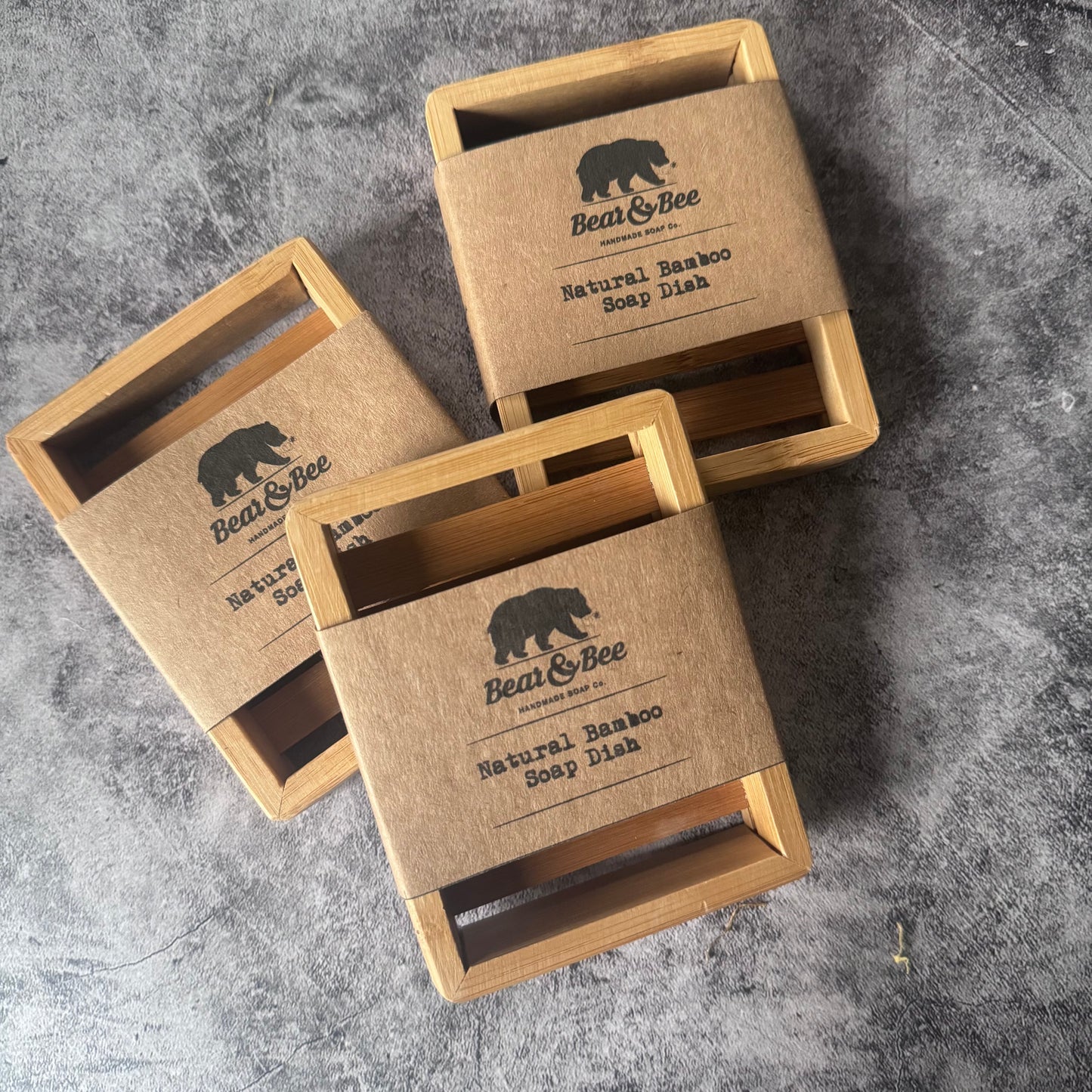 Natural Bamboo Soap Dish
